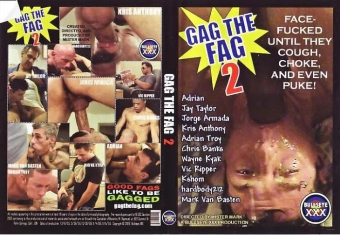 Gag The Fag #2 Gag Boy Video / Bullseye XXX [DVDRip]