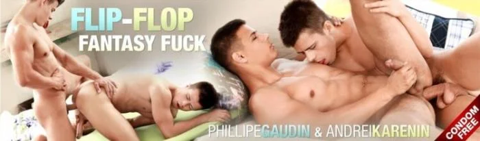 9539) Condom Free Phillipe Gaudin, Andrei Karenin - Flip-Flop Fantasy Fuck Part 2 / BelAmiOnline.com [HD 720p]