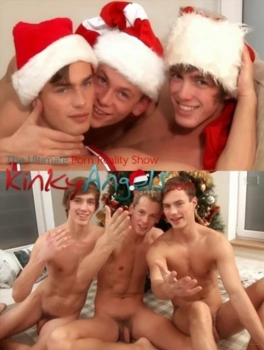 Xmas with Hoyt Kogan, Jerome Exupery & Helmut Huxley BelAmiOnline.com [HD 720p]