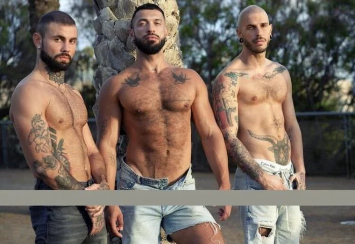 Horny studs, part 1 - Fabio Vini, Jeffrey Lloyd, Nik Fros EricVideos.com [HD 720p]