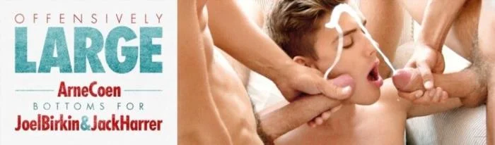 10372) Offensively Large Jack Harrer, Joel Birkin, Arne Coen BelAmiOnline.com [HD 720p]