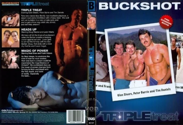 Triple Treat Buckshot Productions, Colt Studio [DVDRip]