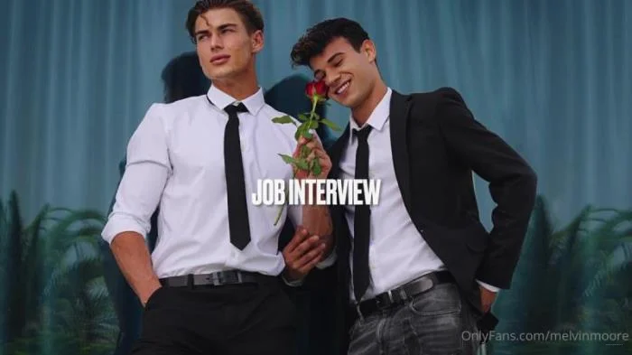 Job Interview Men4MenPorn.eu - Melvin Moore, Alann [FullHD] Uncut., Muscles