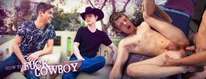 How to Fuck a Cowboy [HD 720p] Piercing, Jerk off