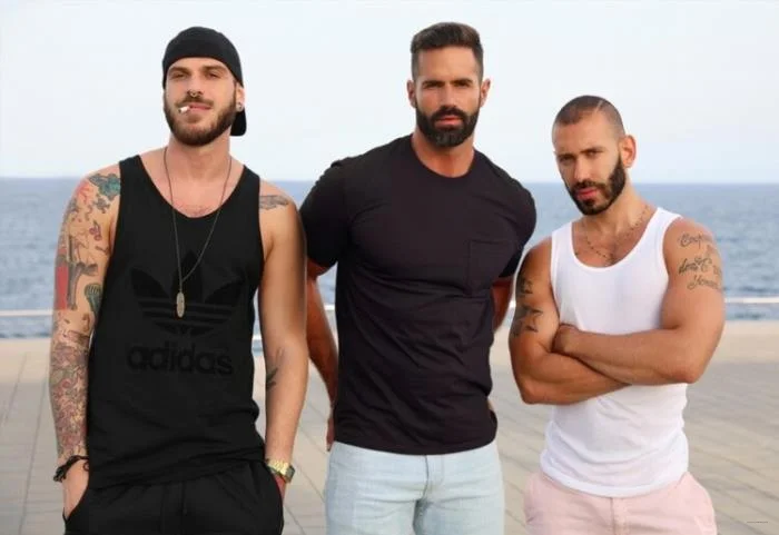 Italo gets bitched out by Fabio and Dani Robles - Dani Robles, Fabio Vini [HD 720p] Outdoors, Piercing