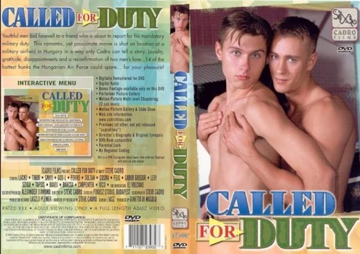 Called for duty Steve Cadro Video [DVDRip] Gay, european boys