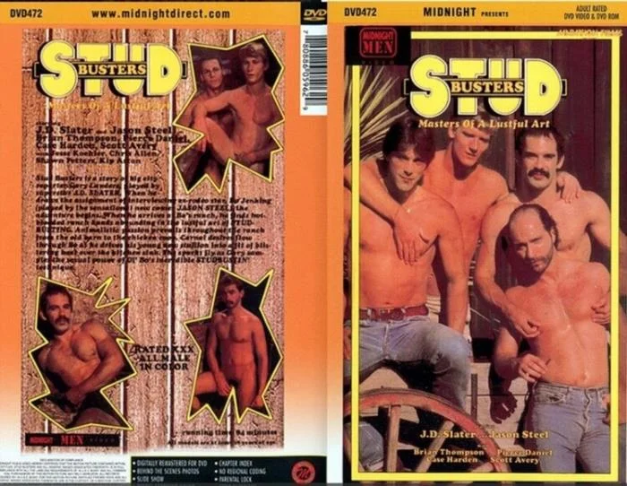 Stud Busters Masters of A Lustful Art Marathon Films, Midnight Men Video, L.A. Video Corporation - J.D. Slater, Jason Steele [DVDRip] Anal, Outdoor Sex