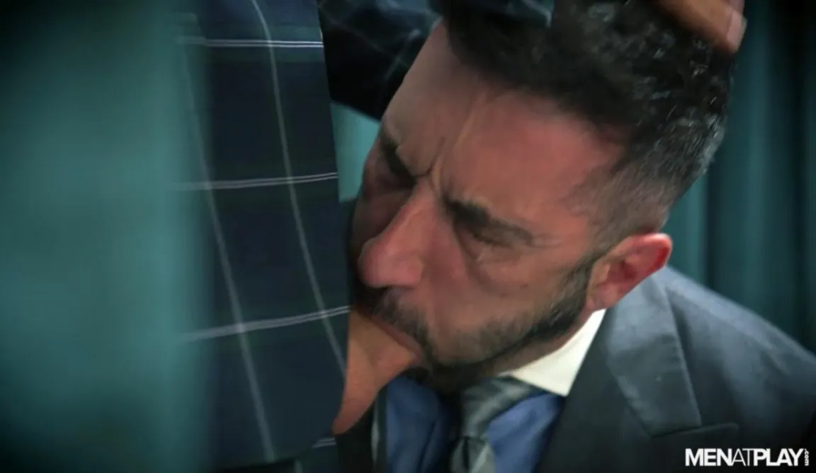 Fitting Room: Pol Prince and Johnny Viper Suit Up and Strip Down - Gay Porn Video on GayFull